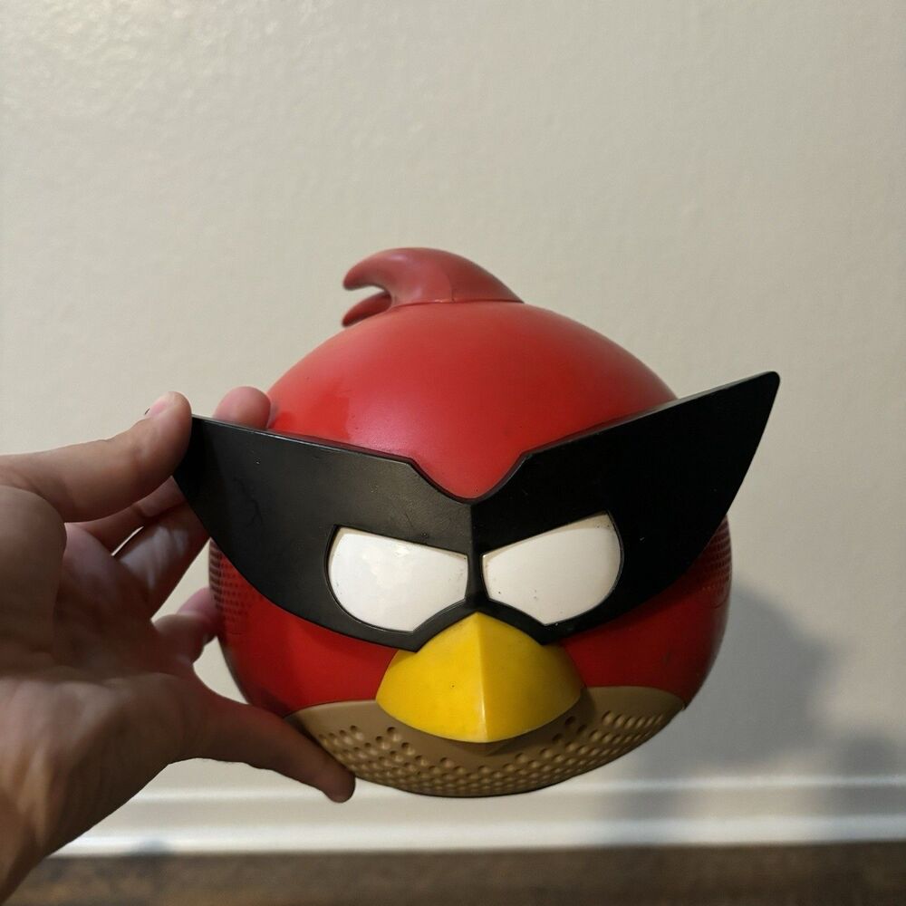 Gear4 Red Angry Birds Space Red Bird Speaker Cool Shades Sunglasses UNTESTED